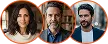 Avatars van tevreden Sincorra-BTC v8.5 gebruikers